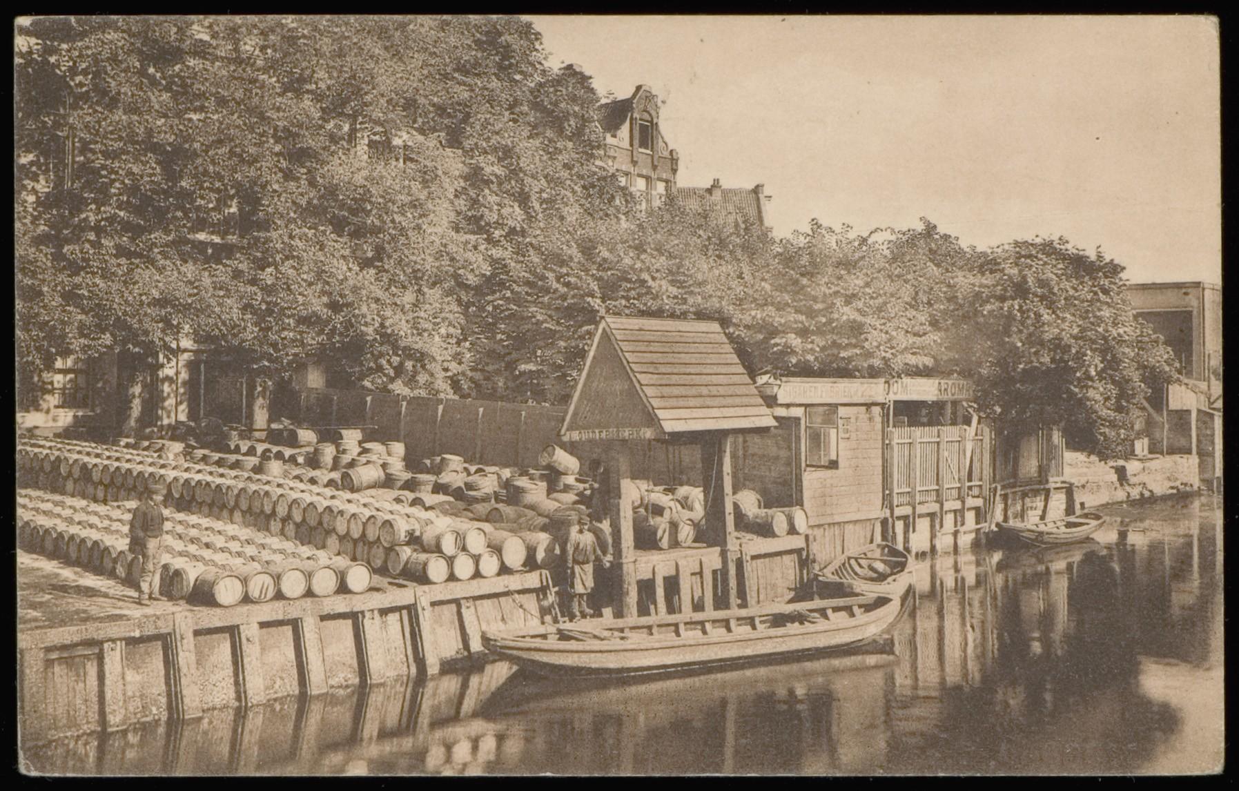 de windas nog in gebruik, circa 1900